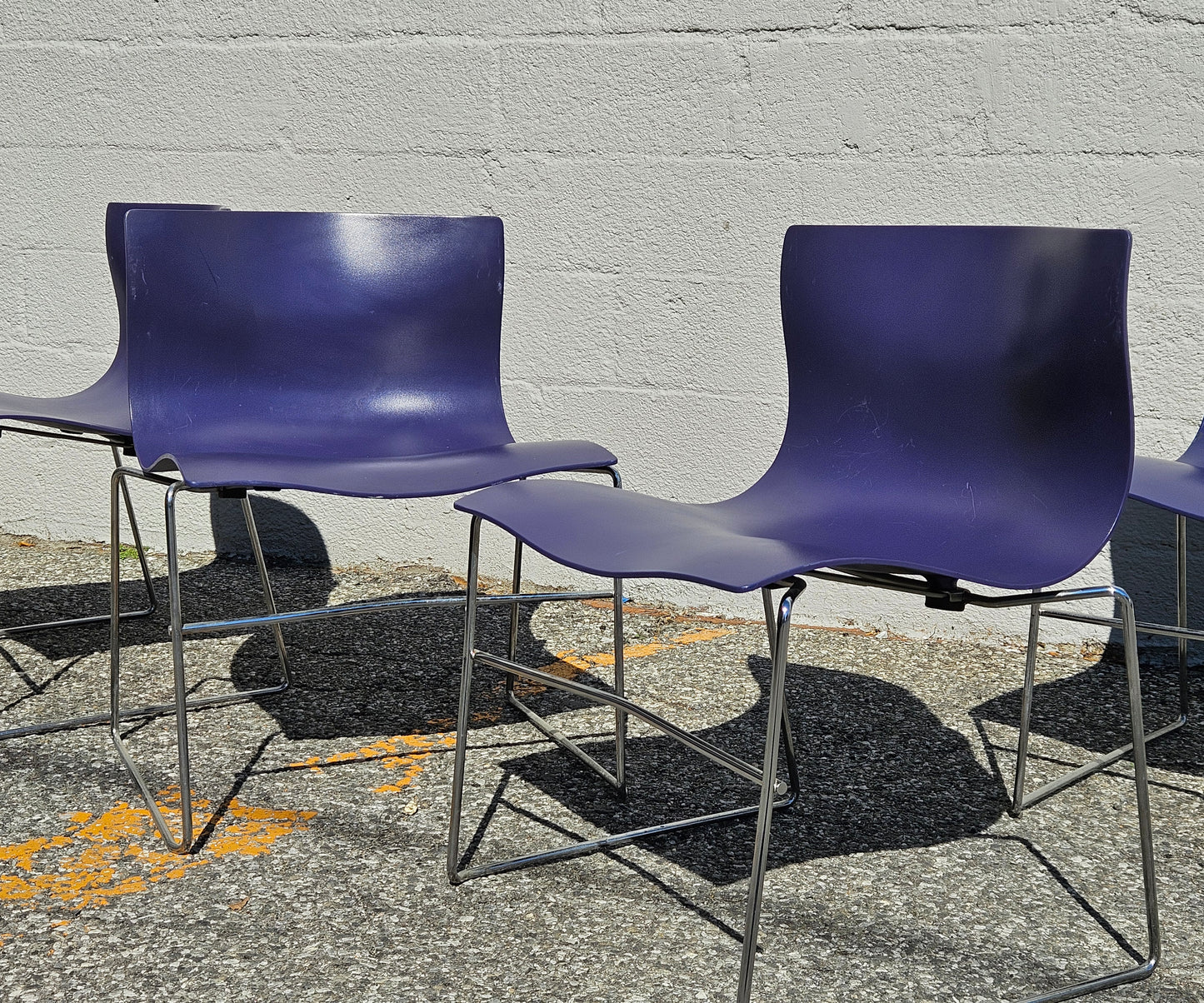 Massimo Vignelli for Knoll Handkerchief Chairs (Pair)