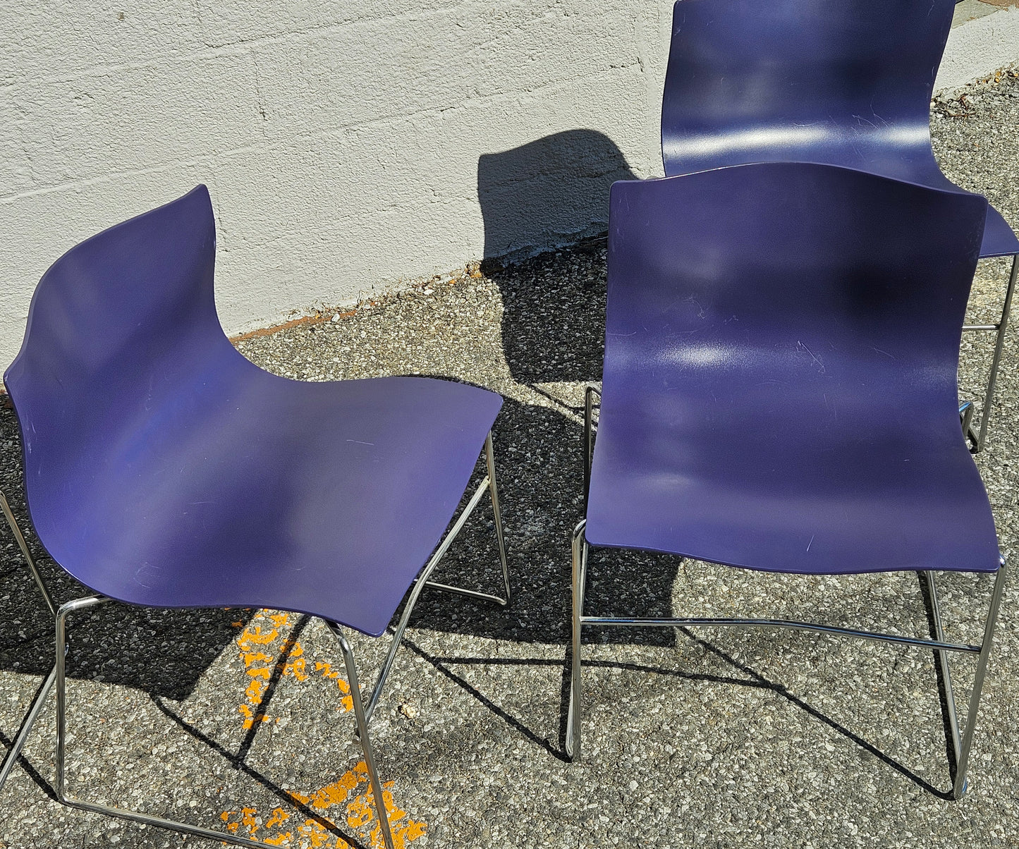 Massimo Vignelli for Knoll Handkerchief Chairs (Pair)