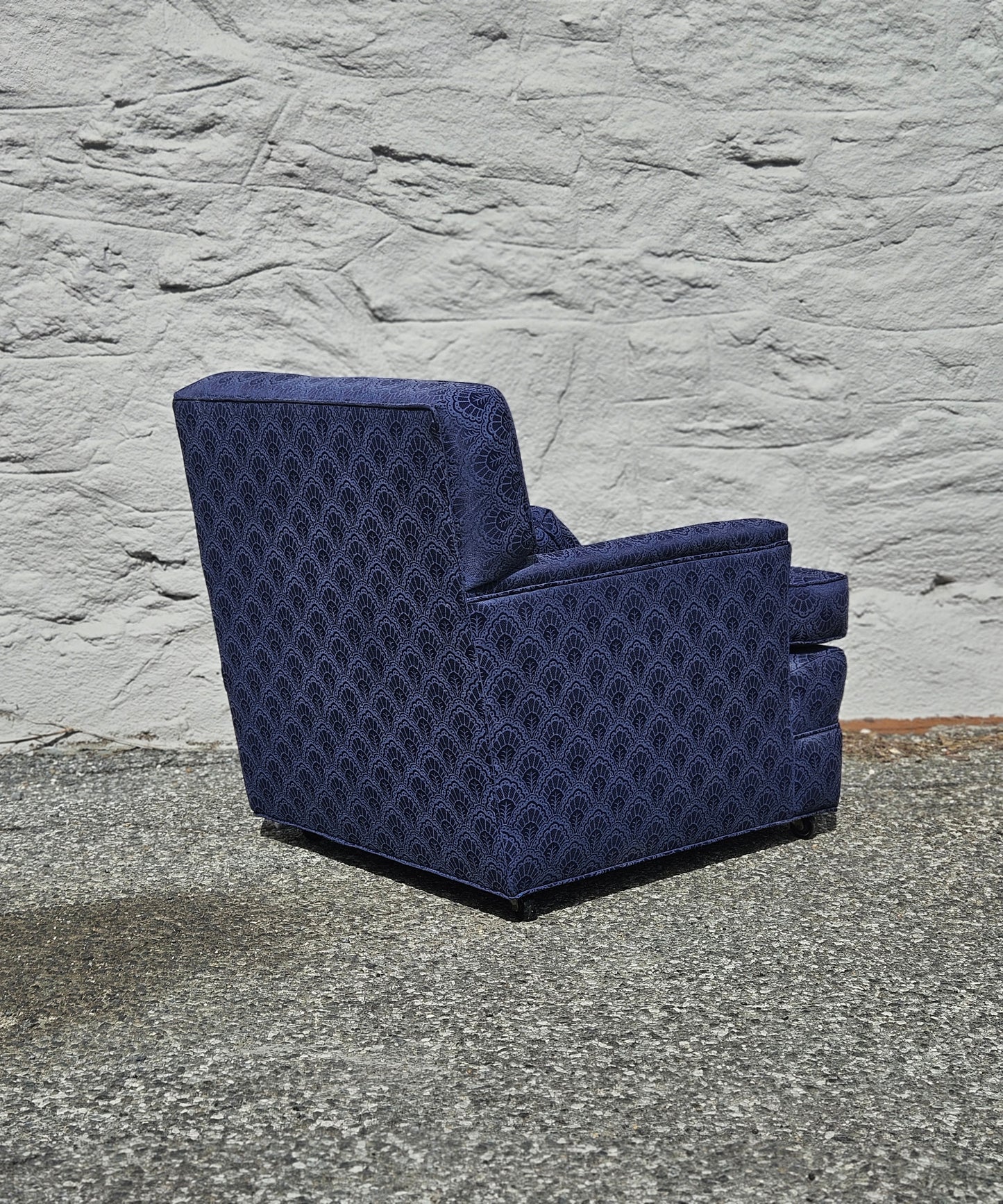 Blue 1950's Club Chair