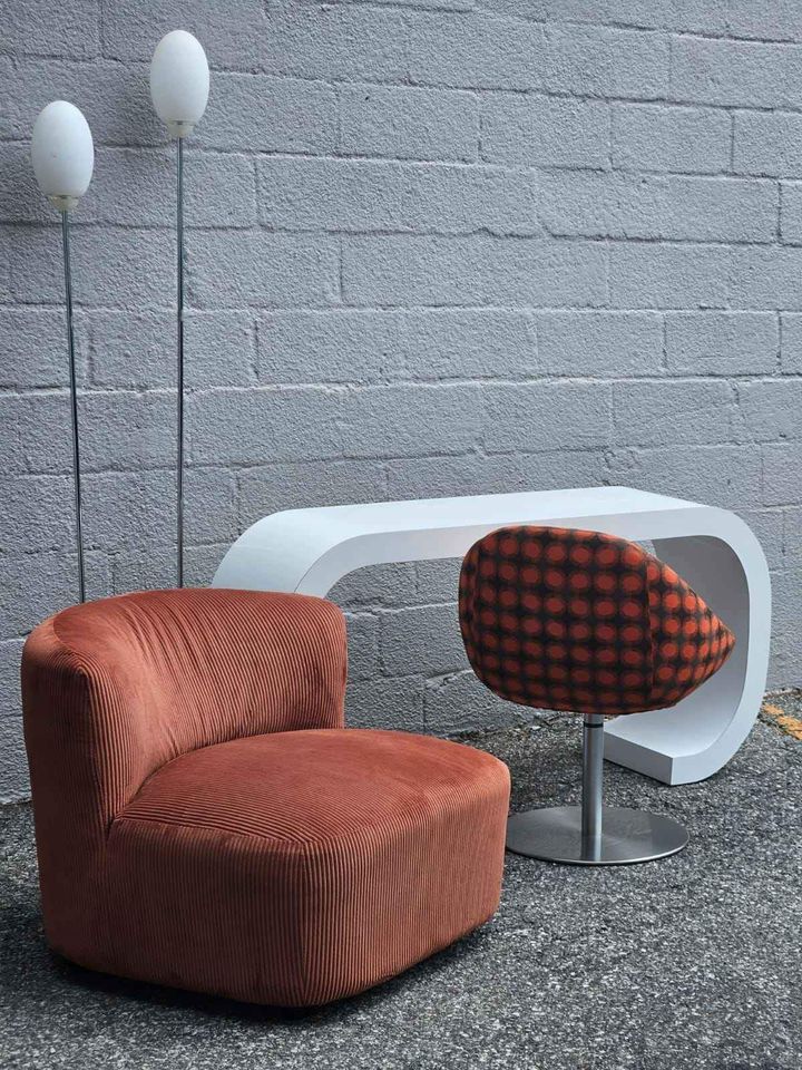 Burnt Orange Castella Chair