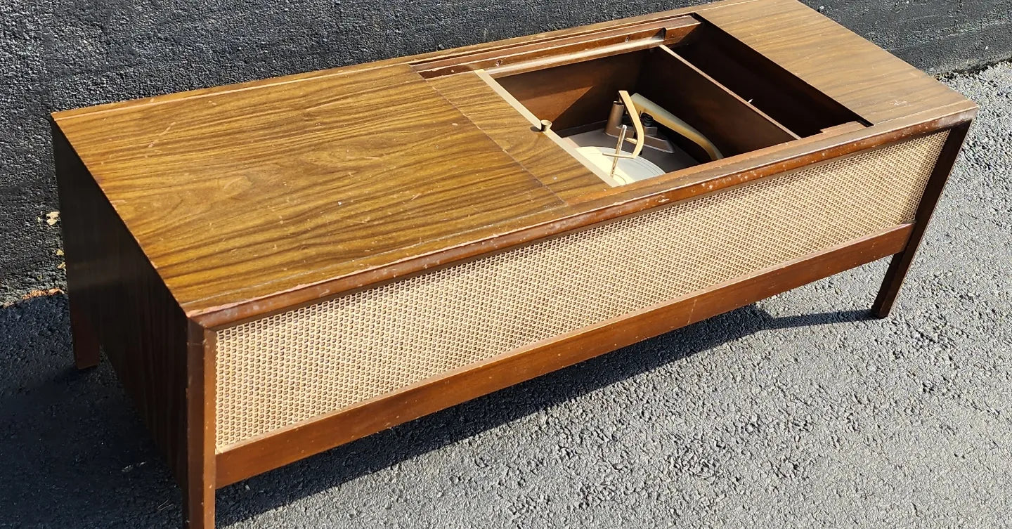 Motorola Record Player Coffee Table