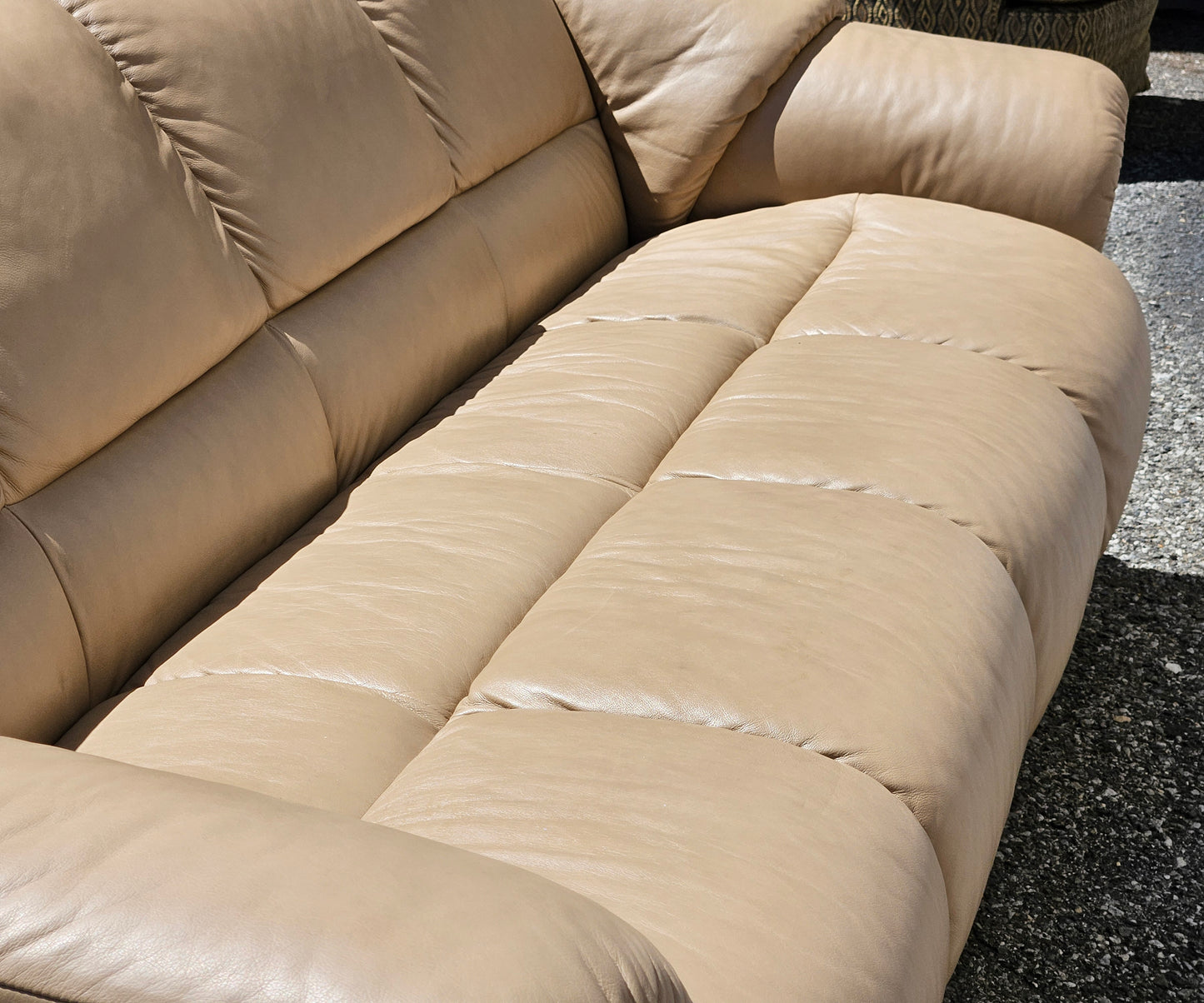 Ekornes Collection Leather Sofa
