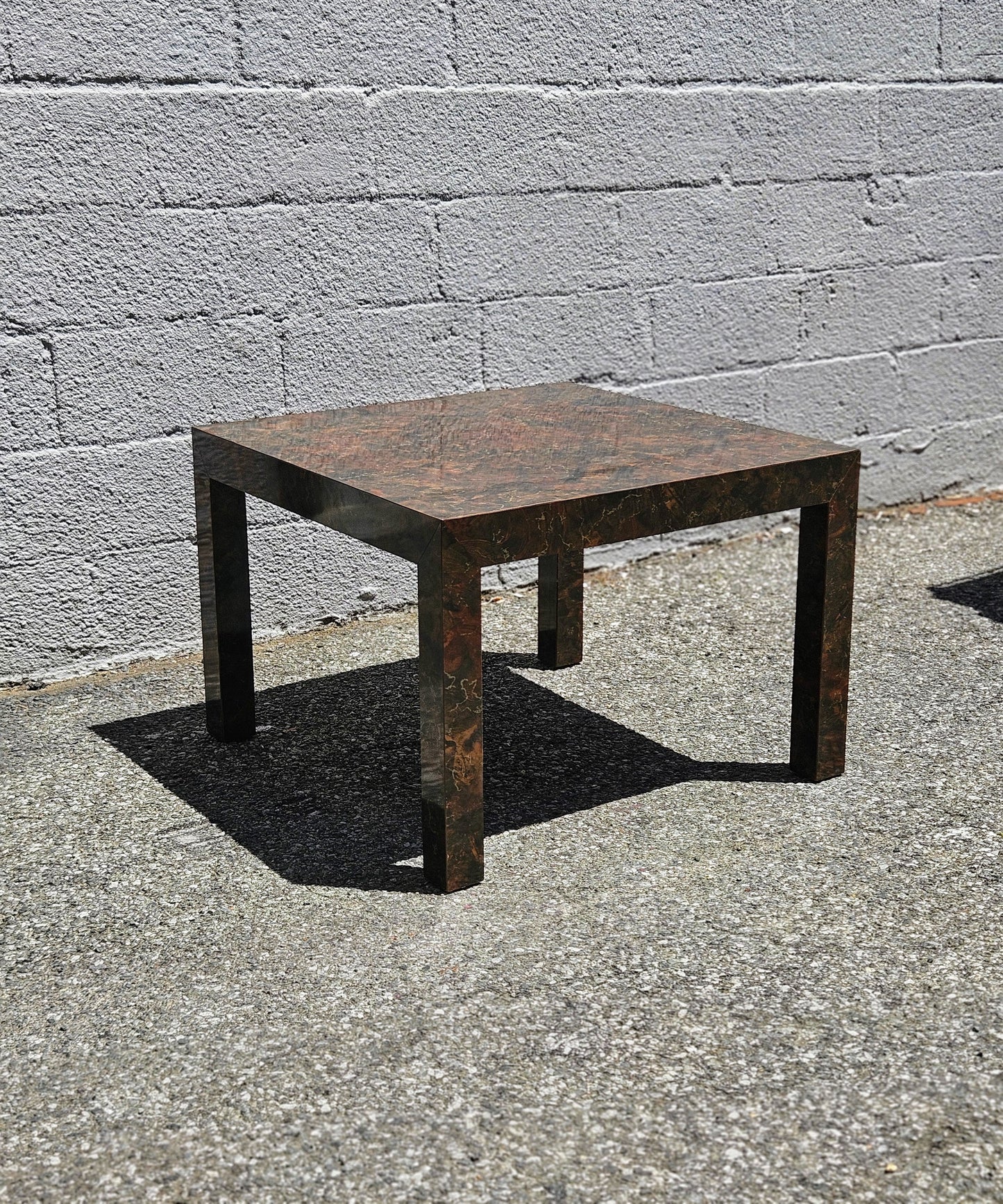 Tortoise shell Parson's Table