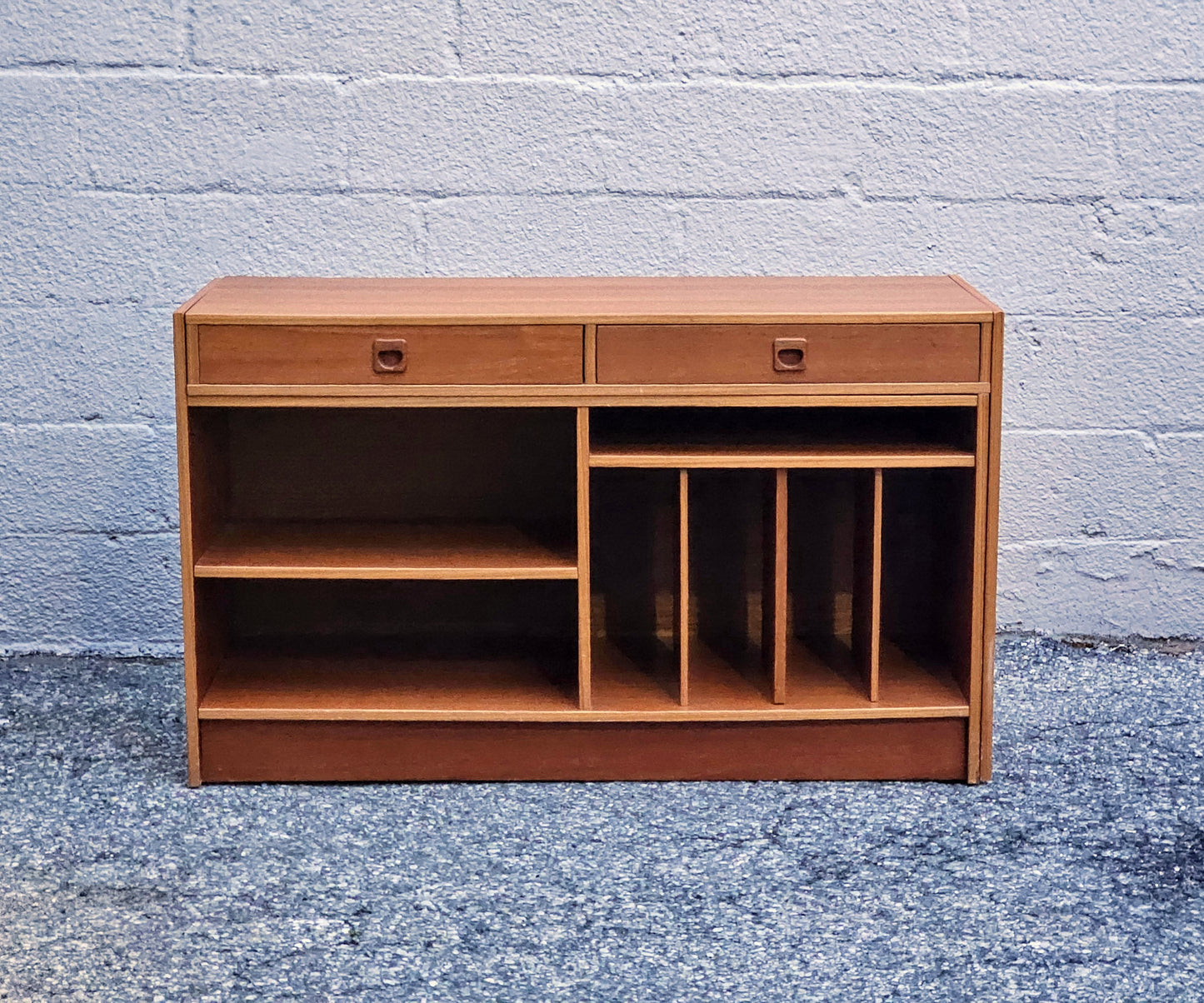 Expandable Teak Media Console