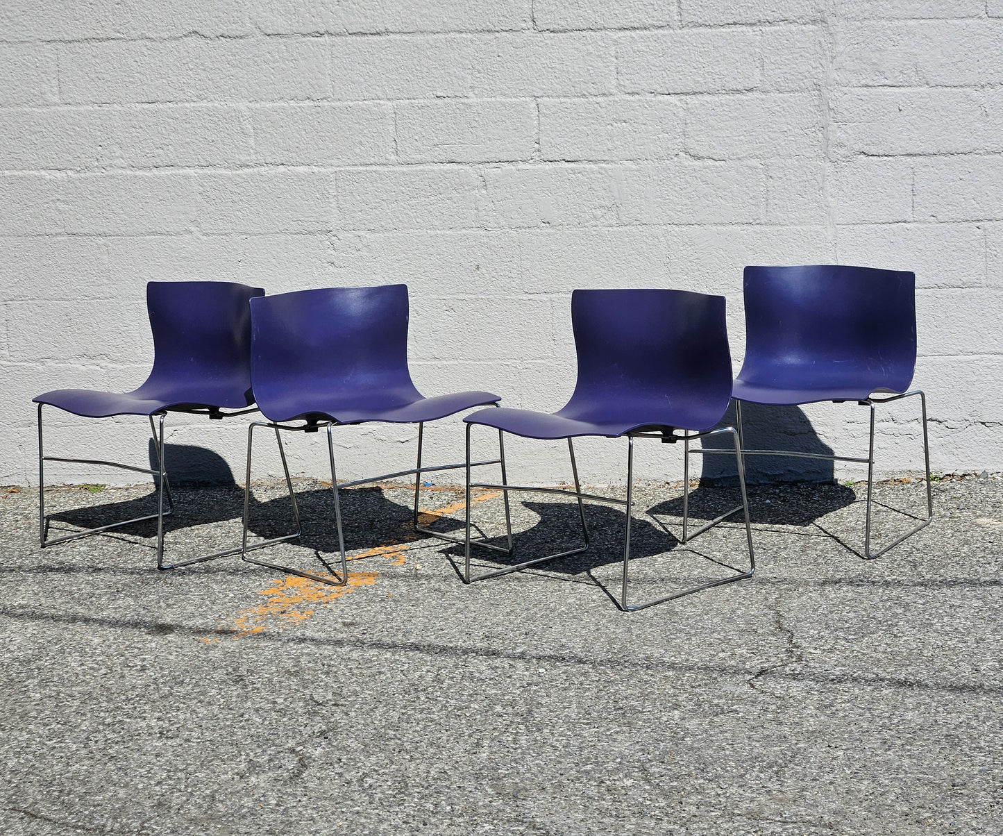 Massimo Vignelli for Knoll Handkerchief Chairs (Pair)