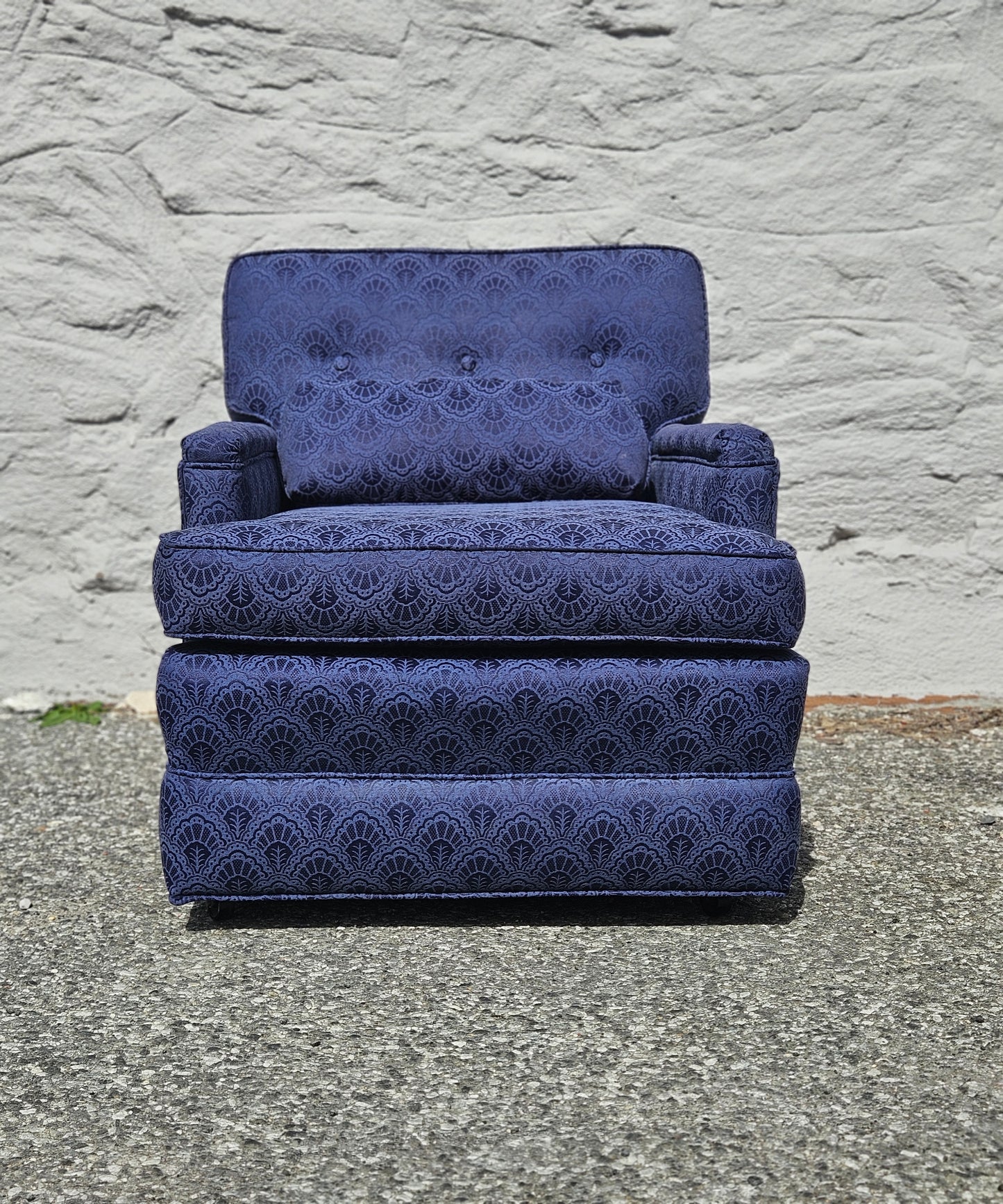 Blue 1950's Club Chair