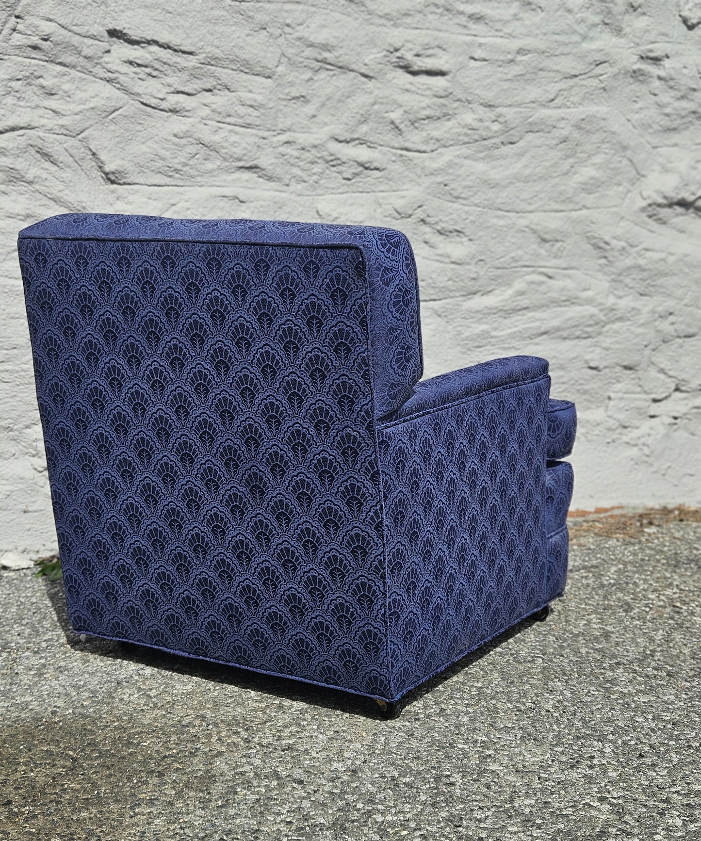 Blue 1950's Club Chair