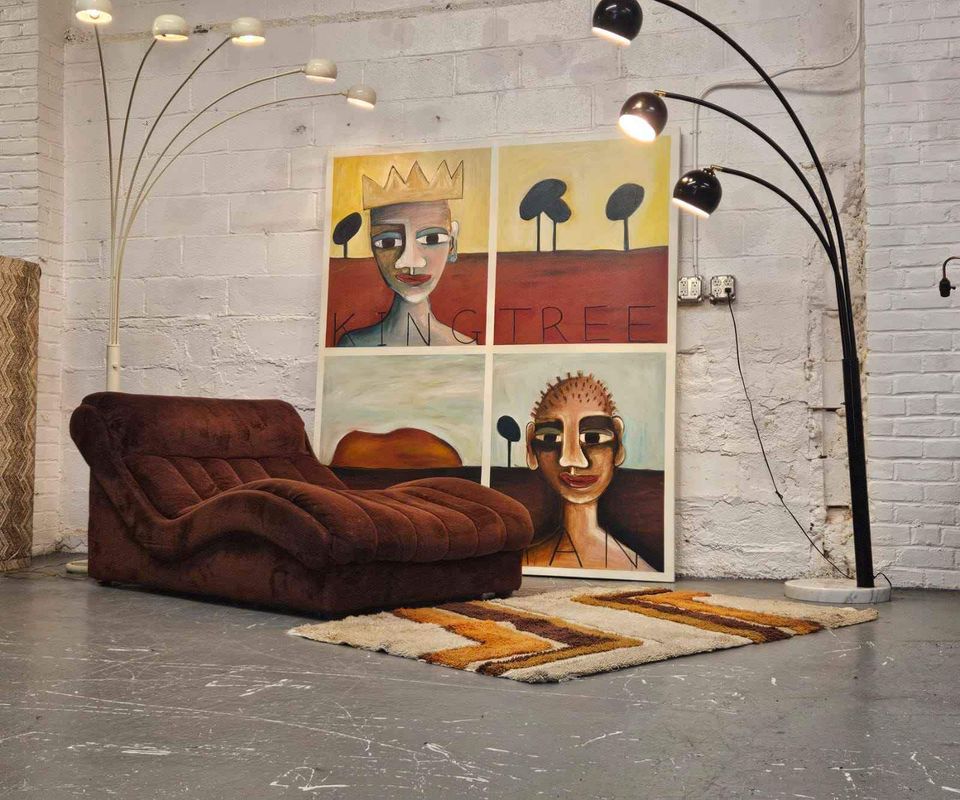 MCM Wave Chaise Lounge