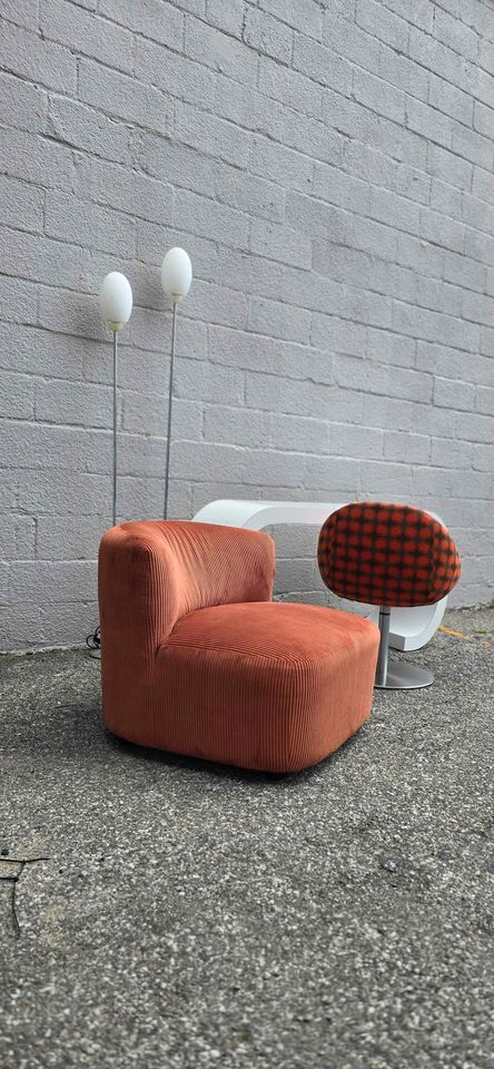 Burnt Orange Castella Chair