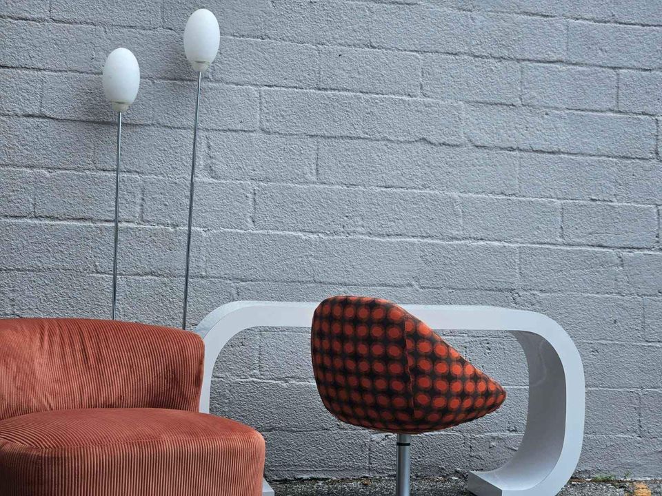 Burnt Orange Castella Chair