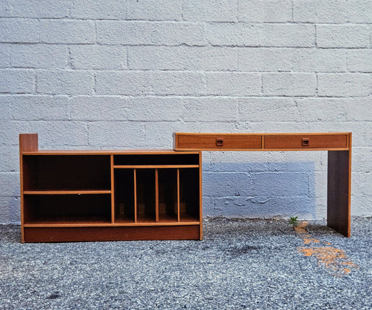 Expandable Teak Media Console
