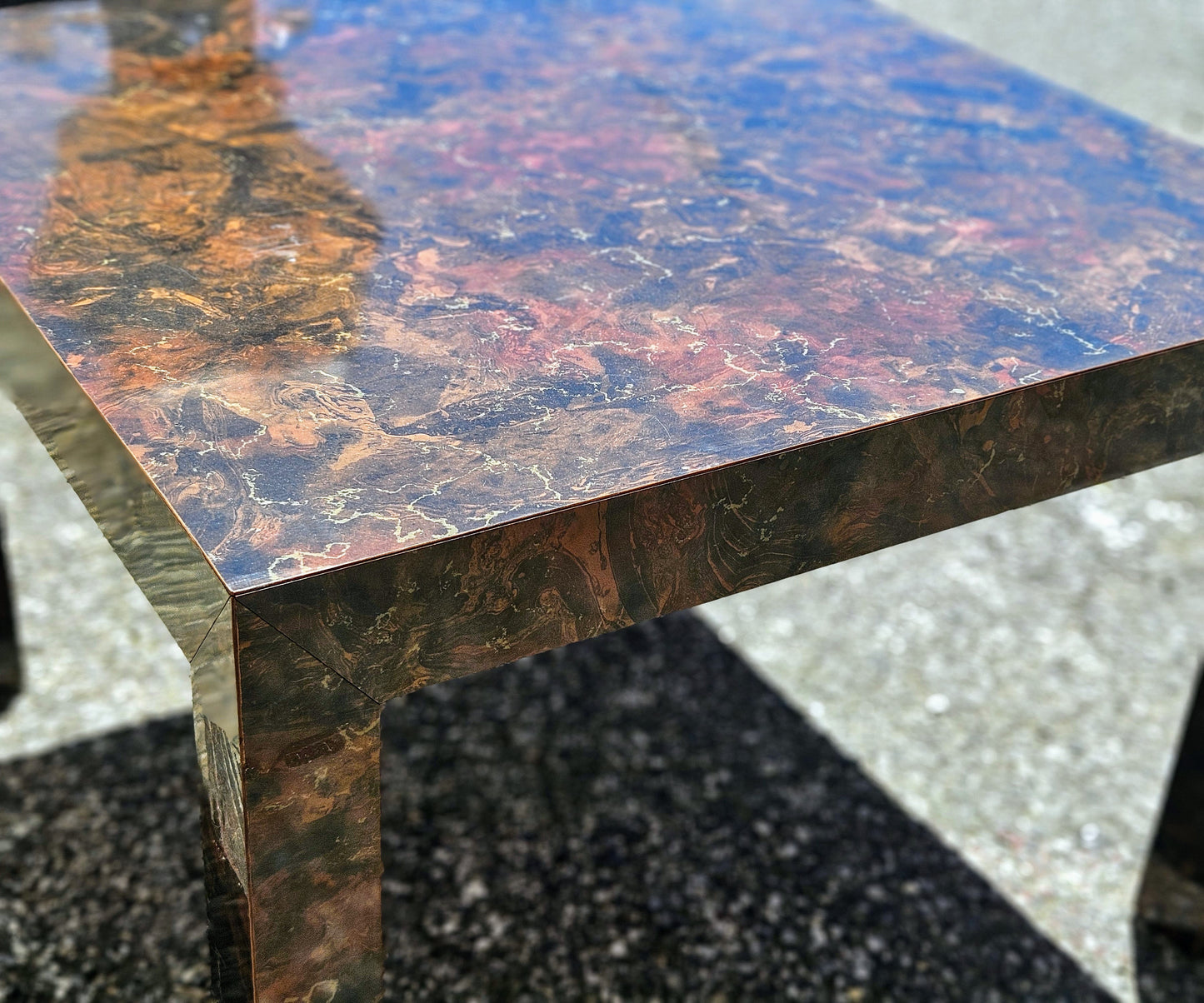 Tortoise shell Parson's Table