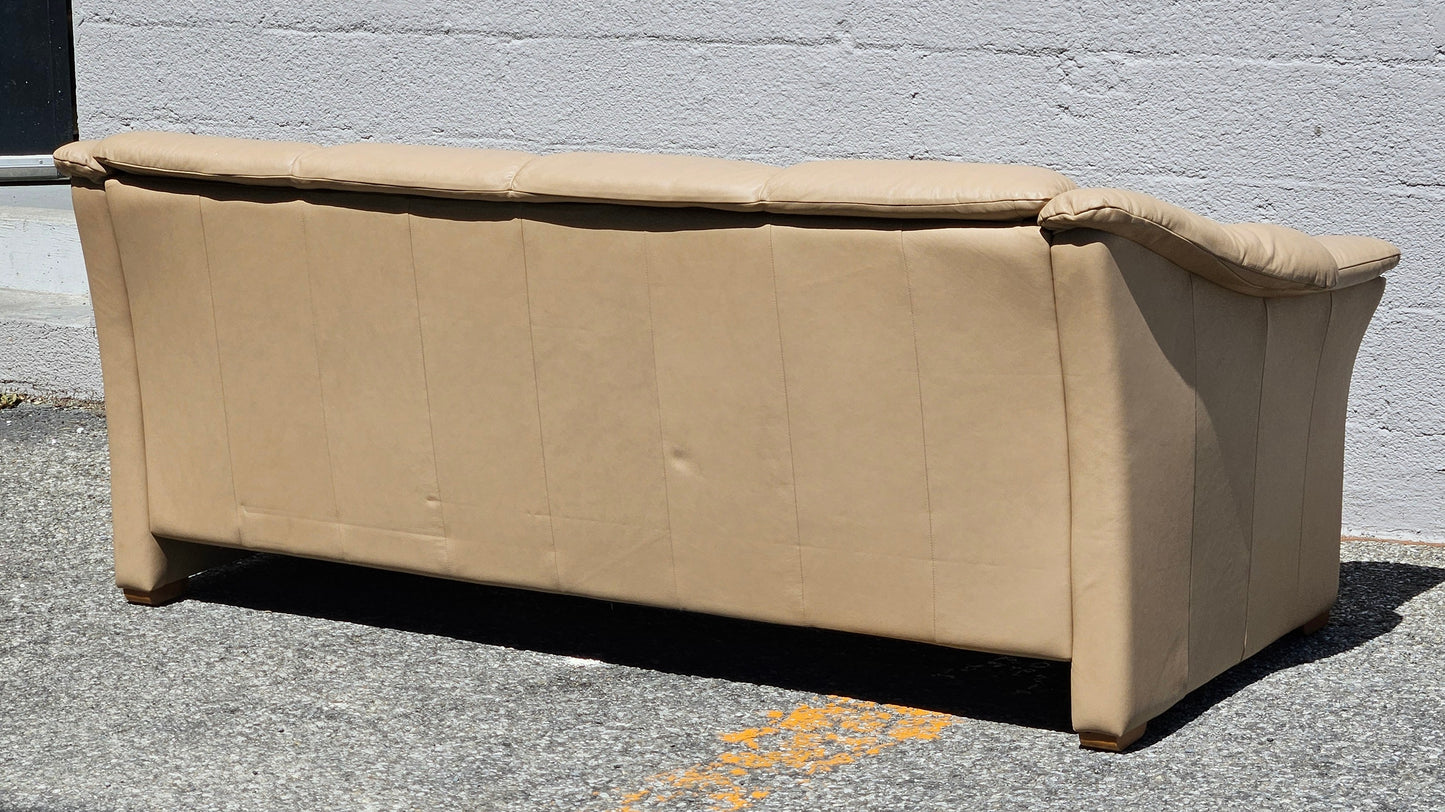 Ekornes Collection Leather Sofa
