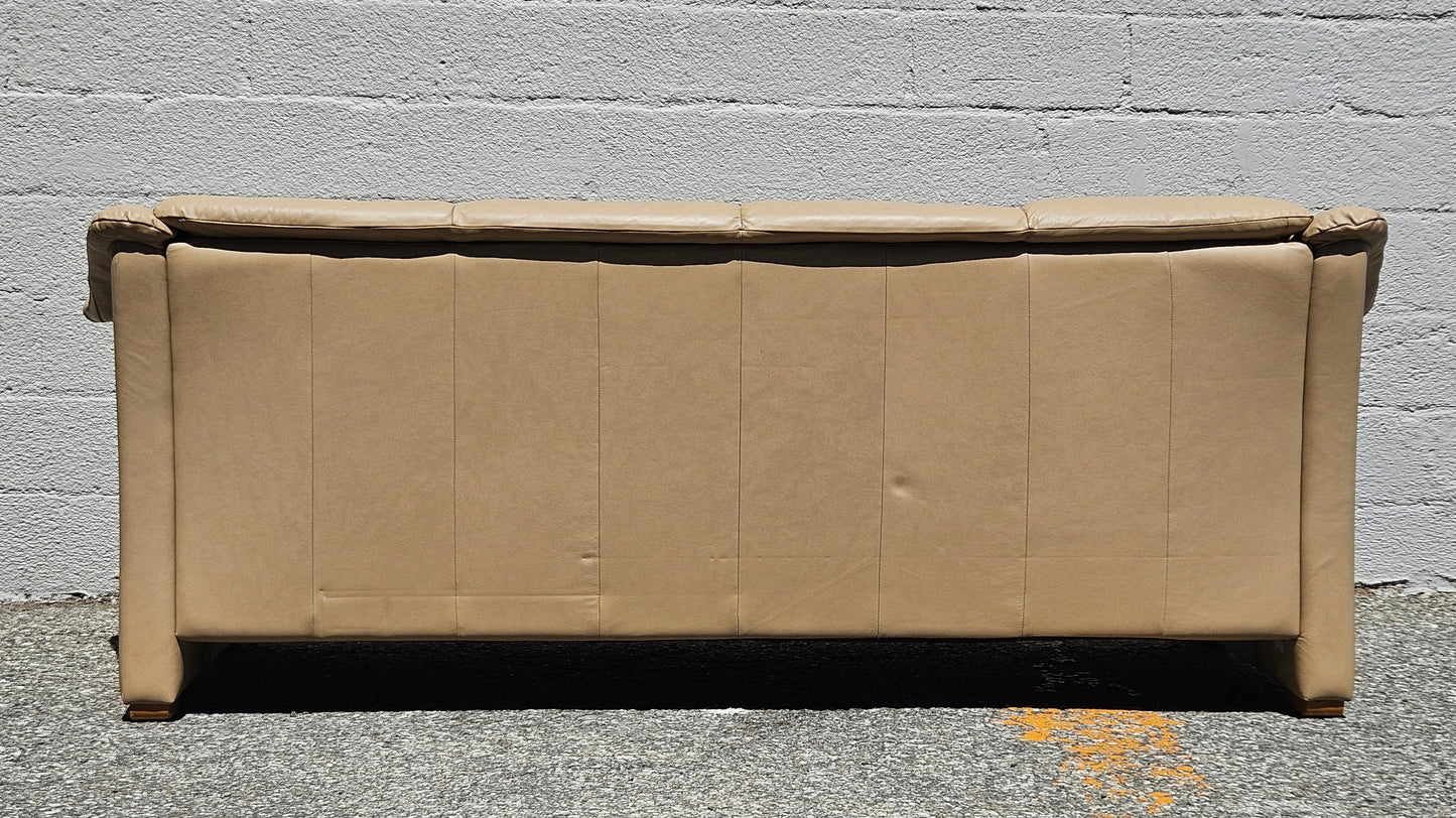 Ekornes Collection Leather Sofa