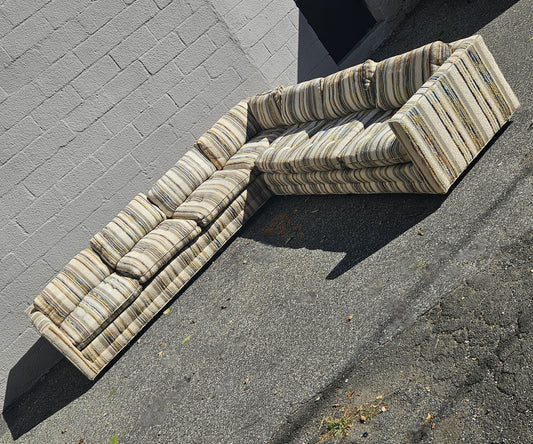 Two Piece Vintage Henredon Sectional