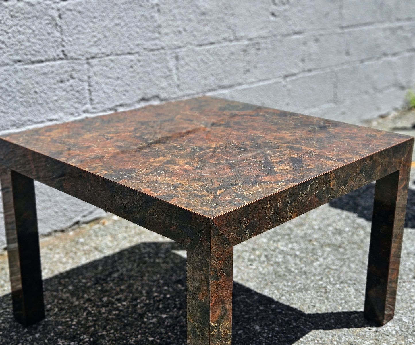 Tortoise shell Parson's Table