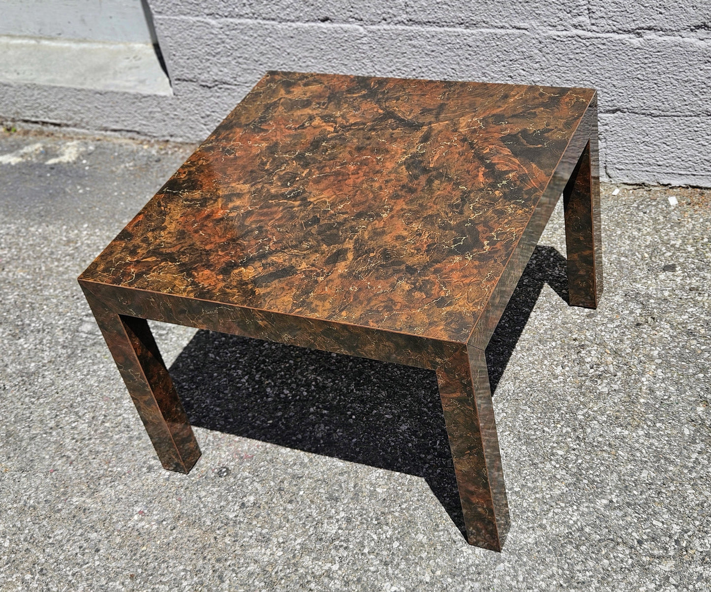 Tortoise shell Parson's Table