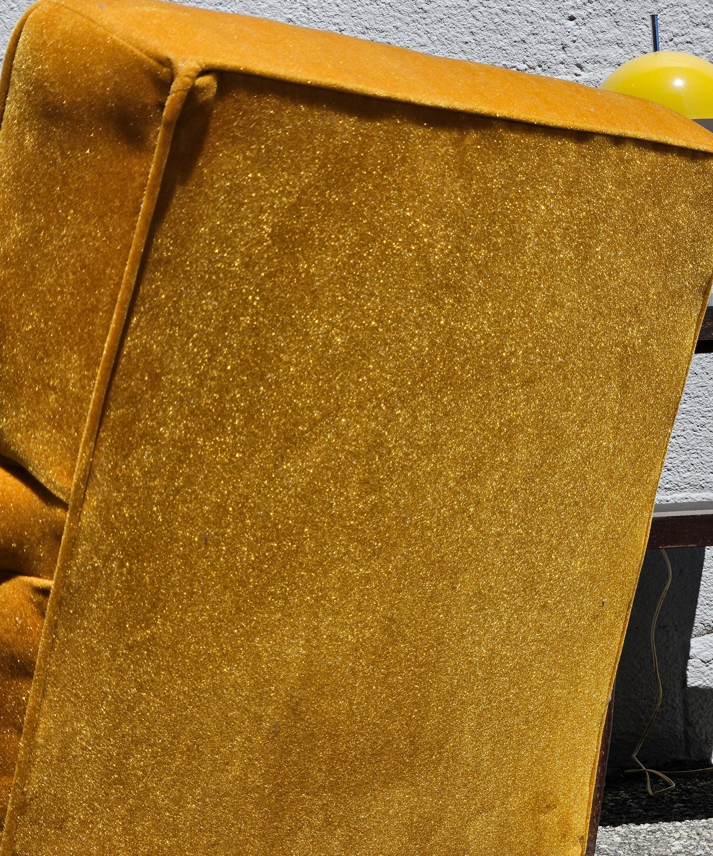 Gold Velvet Arm Chairs