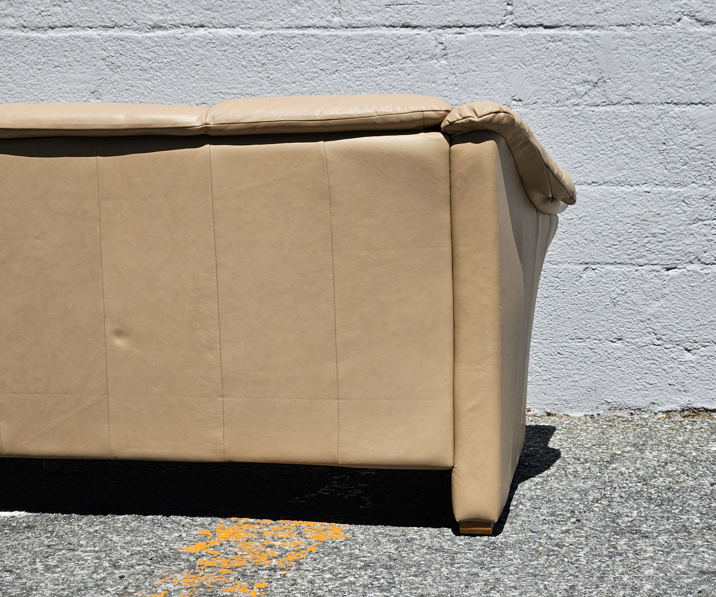 Ekornes Collection Leather Sofa