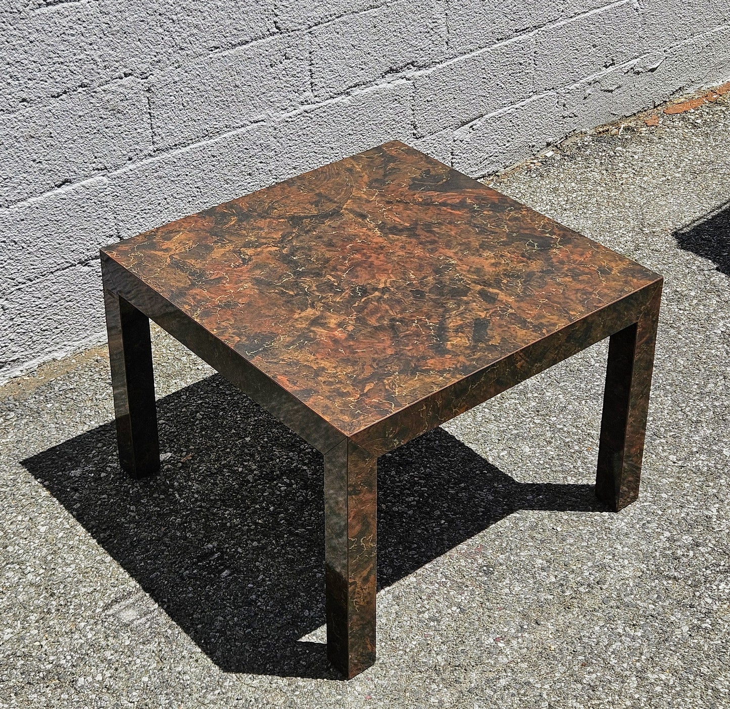 Tortoise shell Parson's Table